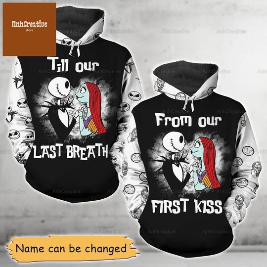 Disney Jack And Sally 3D Hoodie