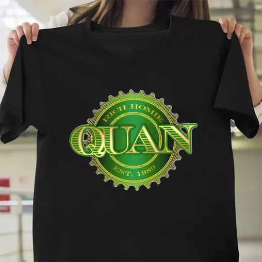 Discover New Rich Homie Quan logo 1989-2024 Gift For Fans Unisex Shirt