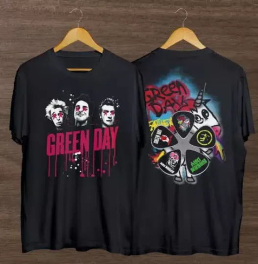 2024 Green Day Music Concert Tour T-Shirt