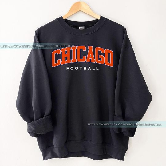 Chicago Football Vintage Sweatshirt,Retro Chicago Bear Football Sweatshirt , Chicago Bear Fan Gift , Sunday Football