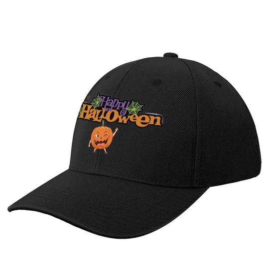 Happy Halloween Baseball Cap | Adult Cap | Fun Halloween Cap
