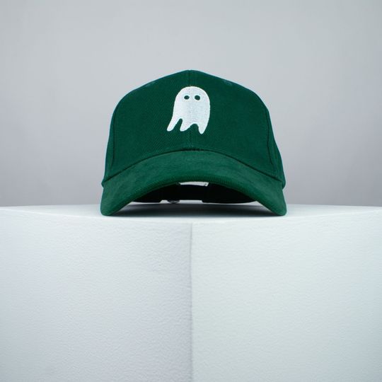 Discover Crazy Ghost embroidered baseball cap / halloween / spooky / costume