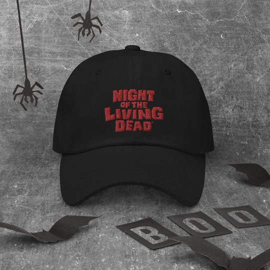 Night of the Living Dead Hat - Horror Hat- Halloween Gift for Him