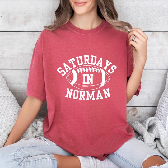Comfort Colors Oklahoma Gameday Shirt, Oklahoma Football Shirt, Oklahoma State Shirt, Oklahoma University, Tailgating, College Shirt