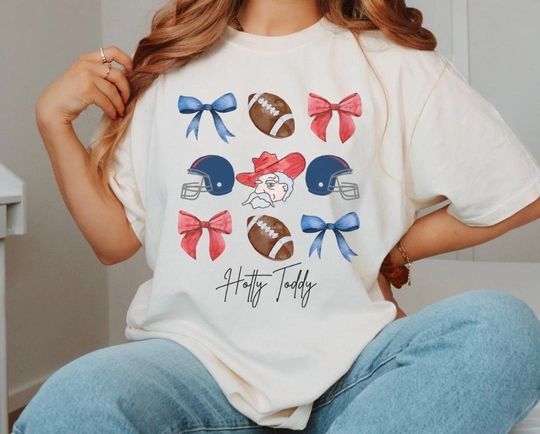 Hotty Toddy Ole Miss Shirt Ole Miss Football Hotty Toddy Grove Elites Ole Miss Coquette Bow Game Day Outfit Ole Miss Rebels Shirt