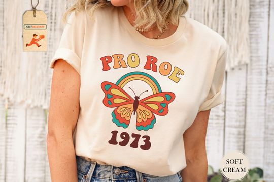 Discover Pro Roe 1973 Shirt, Pro Choice Shirt, Pro Roe Shirt, Protect Roe V Wade Shirt, Roe 1973, Abortion Shirt, Feminist Tee, Womens Rights Shirt