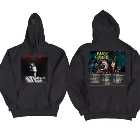 New Popular Alice Cooper Men Women Cotton Hoodie