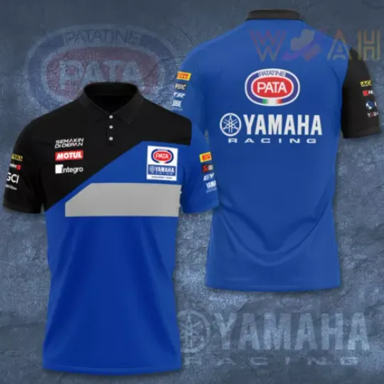 Discover Yamaha Factory Racing Apparels Polo Shirt