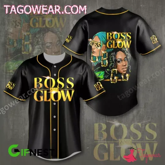 Discover Boss And Glow Sasha Banks Naomi Baseball Jersey