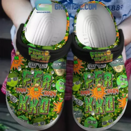 Discover Ferxxo Tour Of Feid In 2024 The Celebration Time Crocs Clogs