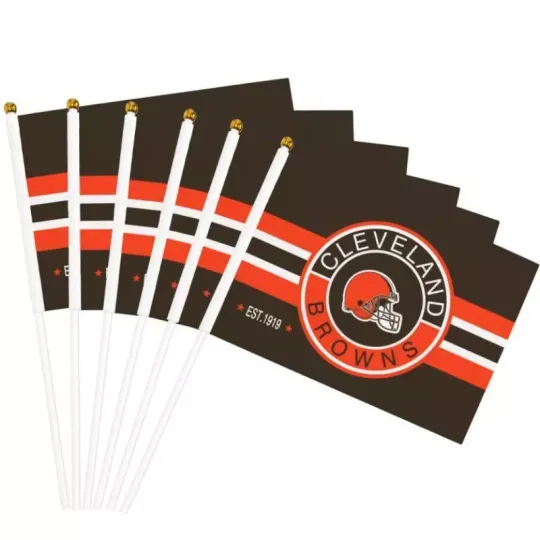 Cleveland Browns Fans House Flag | Home Docor | Outdoor Flag | American Football Gift