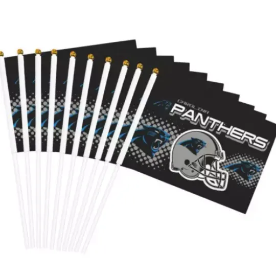 House Flag Carolina Panthers Decorative Flag Helmet Style Print | Home Docor | Outdoor Flag | American Football Gift