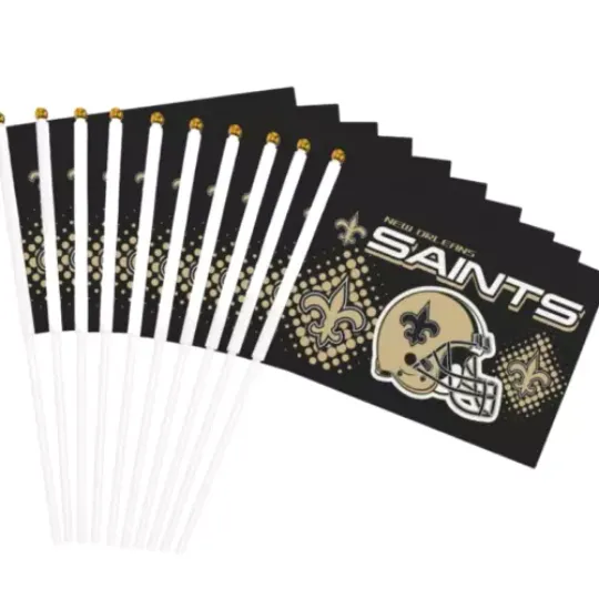 House Flag New Orleans Saints Decorative Flag Helmet Style Print | Home Docor | Outdoor Flag | American Football Gift