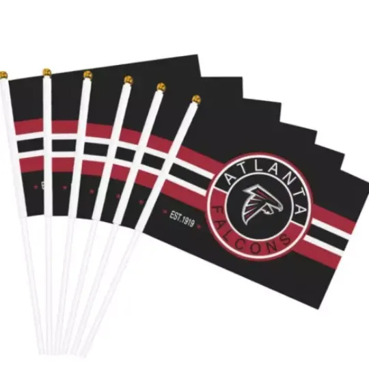 Atlanta Falcons Fans House Flag | Home Docor | Outdoor Flag | American Football Gift