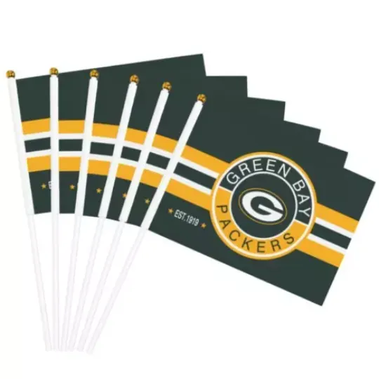 Green Bay Packers Fans House Flag | Home Docor | Outdoor Flag | American Football Gift