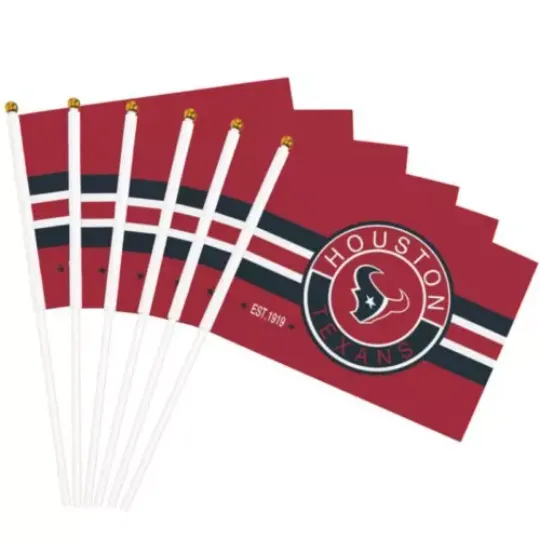 Discover Houston Texans Fans House Flag | Outdoor Flag | American Football Gift