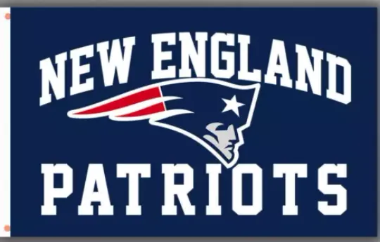 Flag Football Team Memorable Flag Best Banner New England Patriots | Home Docor | Outdoor Flag | American Football Gift