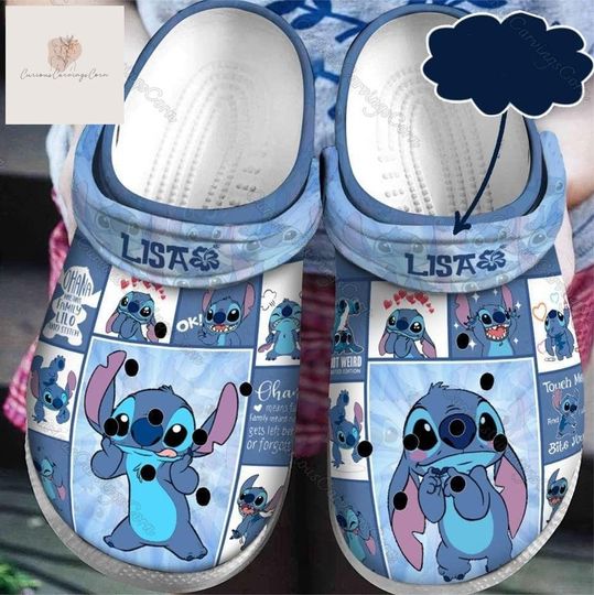 Custom Stitch Clogs, Lilo And Stitch Shoes For Men Women, Disney Stitch Sandals, Cartoon Movie Shoes, Stitch Lover Gifts, Magic Kingdom