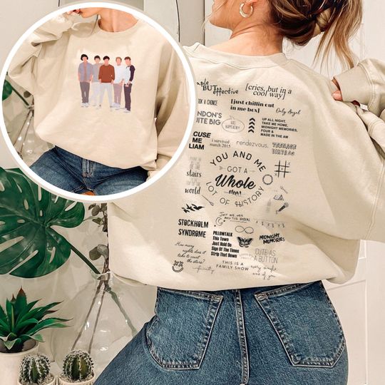 1D One Direction Shirt, One Direction World Tour shirt, Midnight Memories Shirt, 1D Tour Shirt, One Direction Merch Shirt