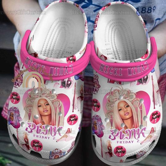 Nicki Minaj Shoes, Nicki Minaj Pink Friday 2 Sandals, Nicki Minaj Rapper Girl Shoes