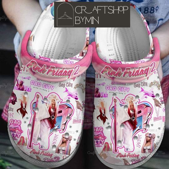 Nicki Minaj Shoes, Nicki Minaj Pink Friday 2 Sandals, Nicki Minaj Rapper Girl Shoes, Nicki Minaj 2024 Tour, Nicki Minaj Fan Merch