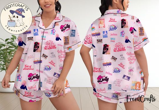 Discover Dolly Parton Pajamas Short Set, Dolly Parton Pajamas Set, Holiday Pajamas Set, Pajamas Pants, Women Pajamas, Sleepwear Pyjamas