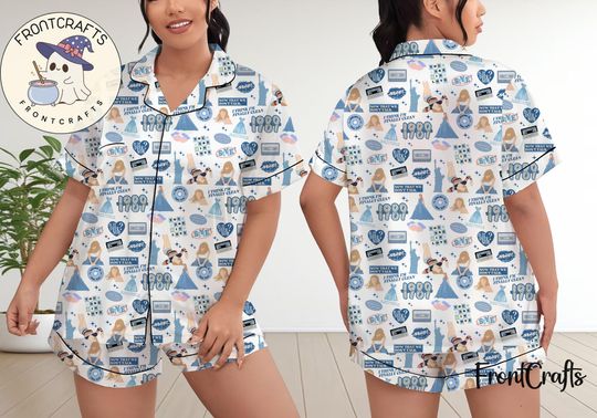 Discover Taylor Pajamas Short Set, Taylor Pajamas Set, Holiday Pajamas Set, Pajamas Pants, Women Pajamas, Sleepwear Pyjamas