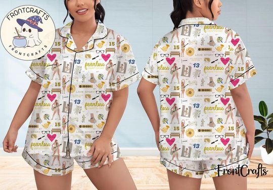 Discover Taylor Pajamas Short Set, Taylor Pajamas Set, Holiday Pajamas Set, Pajamas Pants, Women Pajamas, Sleepwear Pyjamas