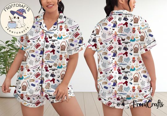 Discover Taylor Pajamas Short Set, Taylor Pajamas Set, Holiday Pajamas Set, Pajamas Pants, Women Pajamas, Sleepwear Pyjamas
