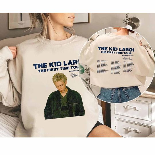 Discover The Kid Laroi - The First Time Tour US 2024 Shirt, The Kid Laroi Fan Shirt, The Kid Laroi 2024 Concert Shirt, The First Time Tour 2024 Shirt