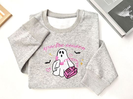 Discover Boo your Horror Halloween embroidered sweatshirts, Halloween crewneck