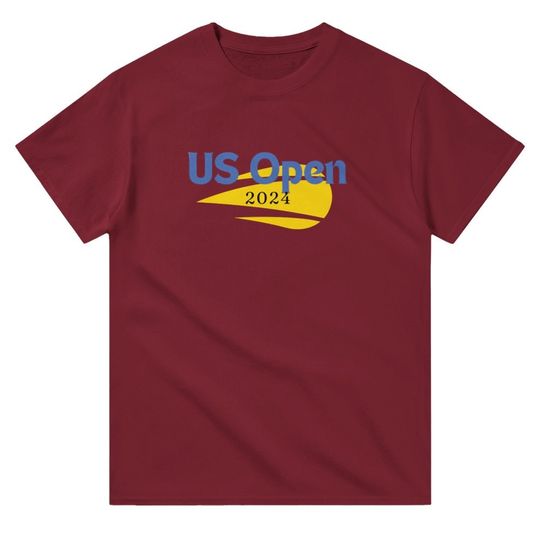 Discover Us Open 2024 Tshirt High quality Printed Tennis Shirt for Fans of Tennis and Us Open