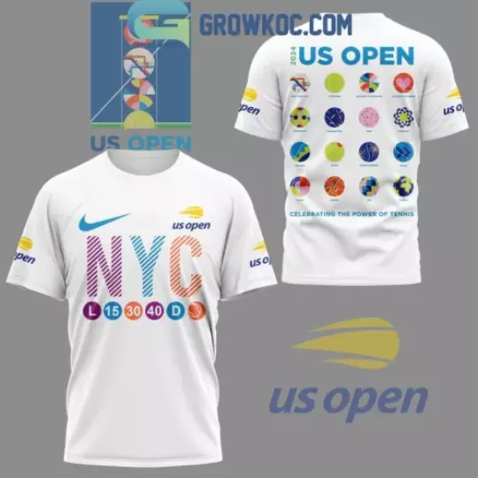 Discover US Open 2024 Celebrating The Power Of Tennis Hoodie T-Shirt