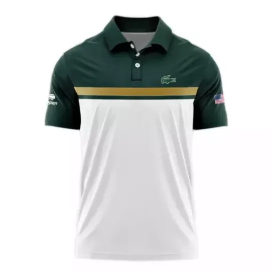 Discover US Open Tennis Champions Dark Blue Red White Polo Shirt FANMADE 3D PRINT