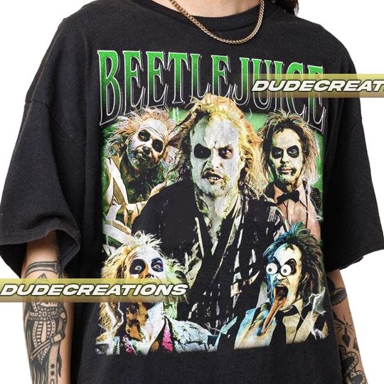 Discover Limited Beetlejuice Vintage T-Shirt, Shirt Gift For Woman and Man Unisex T-Shirt GP02