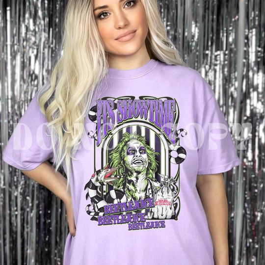 Comfort Colors It's Showtime Shirt, Halloween 80s Movie T-shirt Adult Unisex Fall Autumn Tee Youth  Retro Vintage