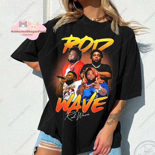 Retro Rod Wave Shirt, Vintage Rod Wave Rapper Bootleg Shirt, Rod Wave Sweatshirt, Rod Wave Tour Shirt, Rod Wave 90s Style Shirt