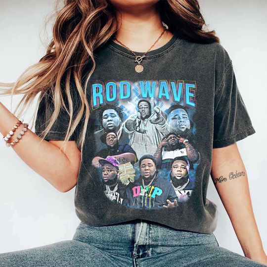 Rod Wave Shirt, Rod Wave Tee, Bootleg Rod Wave Graphic Tee, Concert Shirt, Trending Vintage Hiphop, Gift for Fans