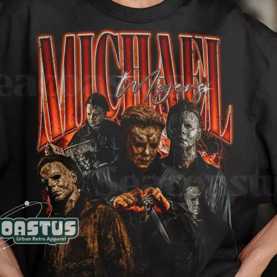 Discover Limited Michael Myers Vintage T-Shirt, Michael Myers Graphic T-shirt