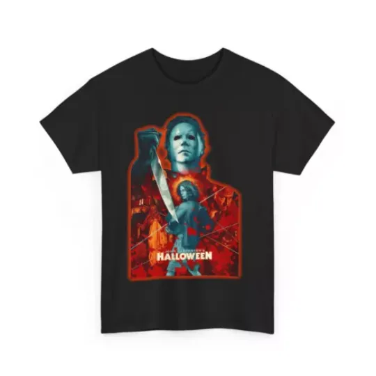 Discover Halloween Movie John Carpenter Michael Myers T shirt Unisex Heavy Cotton Tee
