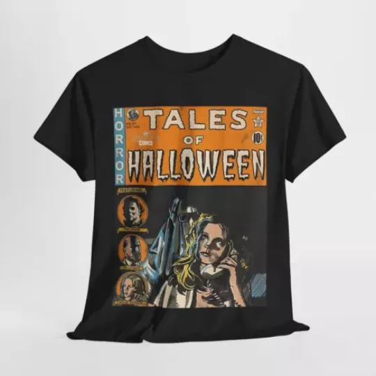 Discover Halloween Movie Michael Myers Ricky P Comic T Shirt Unisex Heavy Cotton Tee