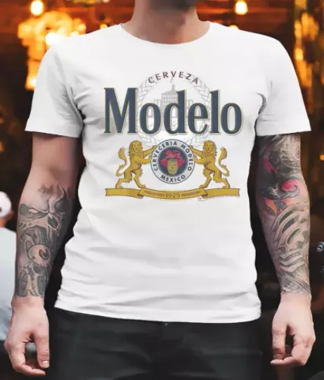 Discover Modelo Classic Casual T-Shirt Essential Gift Unisex All Size