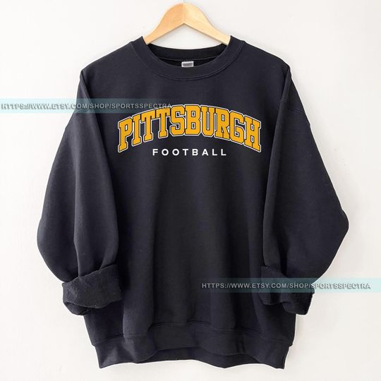 Pittsburgh Football Vintage Sweatshirt,Vintage Unisex Pittsburgh Crewneck,Gift for Football Fan,Oversized Pittsburgh Sweatshirt