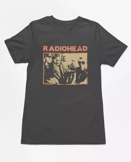 Radiohead Rock Band Album Concert Tour Merch Vintage 100% Cotton Shirt 102996