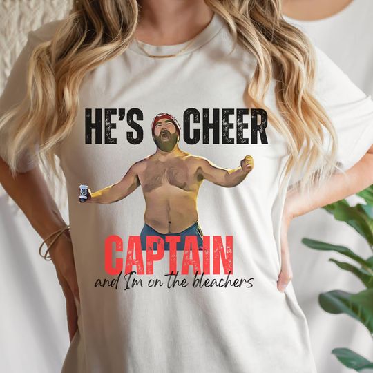 Discover Jason Kelce No Shirt | Jason Shirtless | He's Cheer Captain  | Kelce Swift Shirt