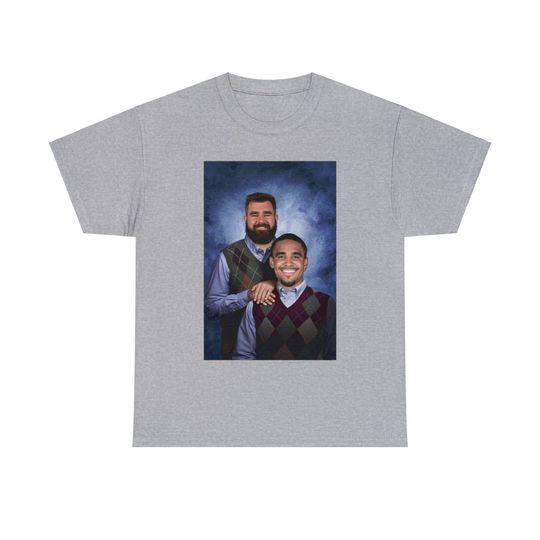 Discover Jason Kelce and Jalen Hurts Philadelphia Football Shirt, Step Bros Funny Shirt, Christmas Gift, Fathers Day Gift Football Fan Gift
