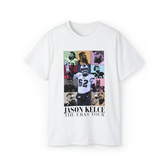 Discover Jason Kelce Eras Tour Tshirt - Unisex Ultra Cotton Tee