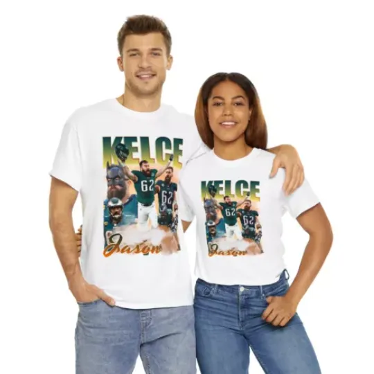 Discover Jason Kelce Shirt, Jason Kelce T-Shirt, Jason Kelce Tee America Football Vintage