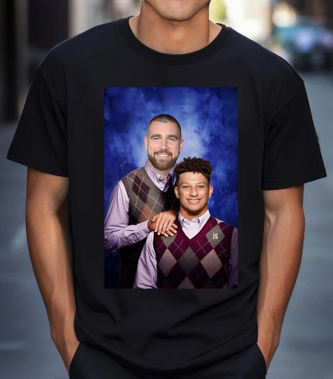 Step Brothers Shirt Patrick Mahomes Travis Kelce Kansas City Football Shirt Vintage Step Bros Shirt Funny Shirt Fathers Gift
