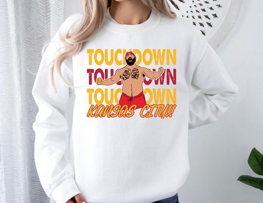 Kansas City Chiefs Jason Kelce Shirt OffSuper Bowl Sweatshirt|Gift for chiefs fans|Travis Kelce sweatshirt|super bowl gift|Swifty Chiefs Fan